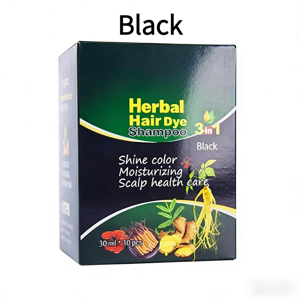 3 In 1 Herbal Hair Dye Shampoo
