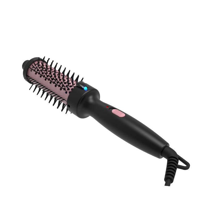 Portable Thermal Round Hot Brush,  Long Last Fluffy Hair Styling Comb