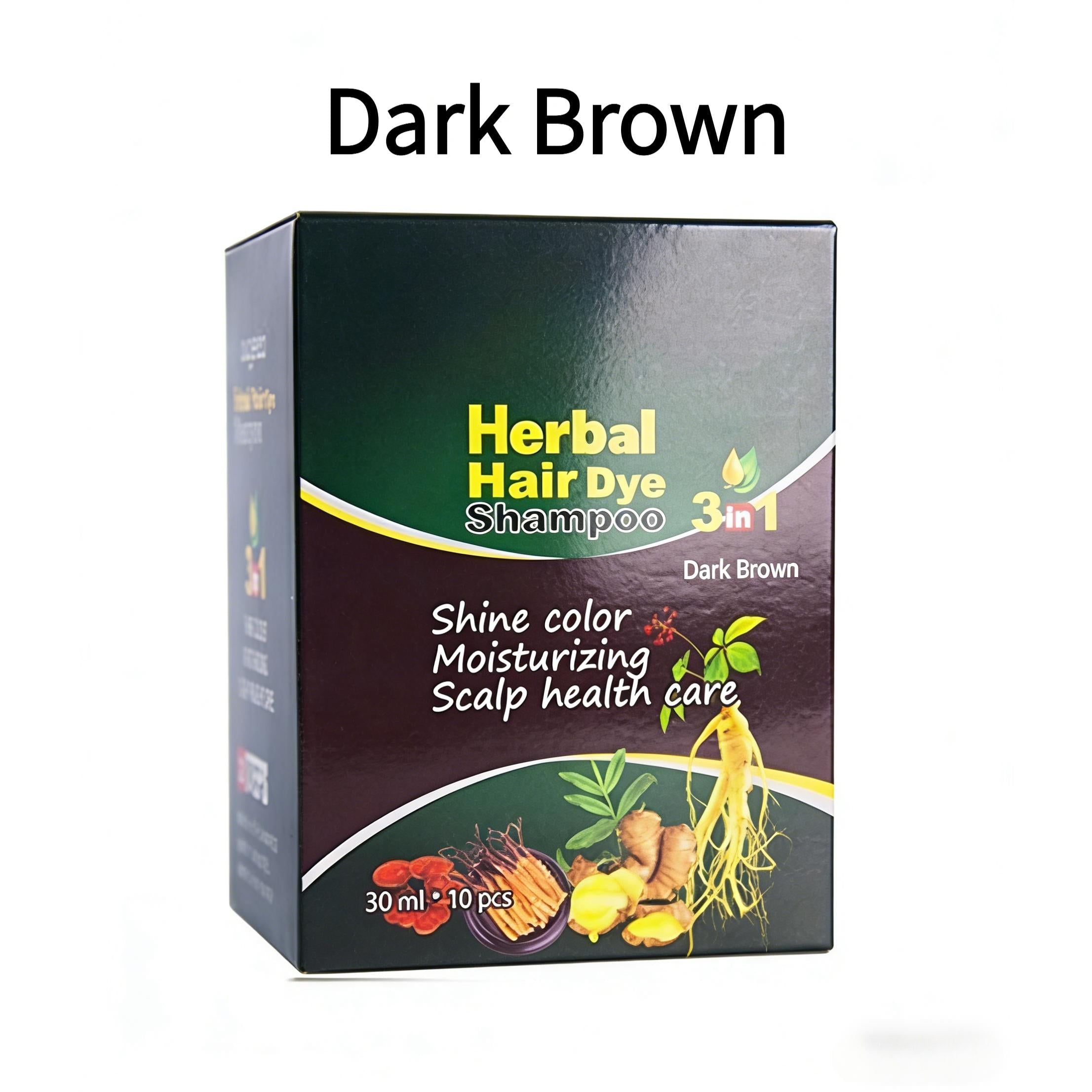 3 In 1 Herbal Hair Dye Shampoo