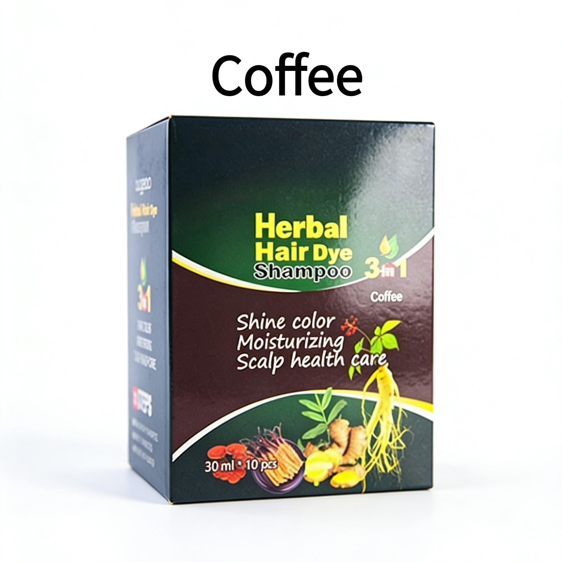 3 In 1 Herbal Hair Dye Shampoo