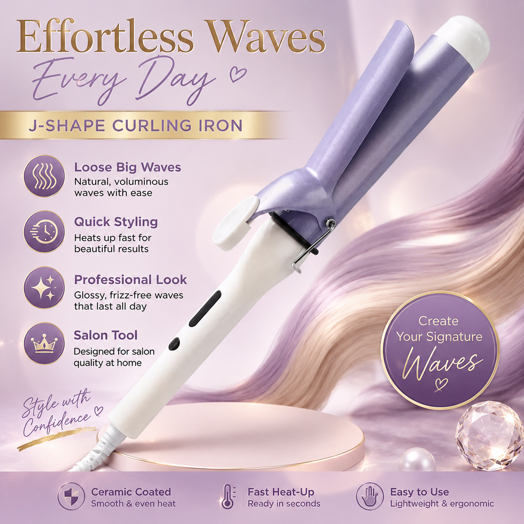40MM Extra Large Barrel Effortless Soft Big Wave Hair Curler