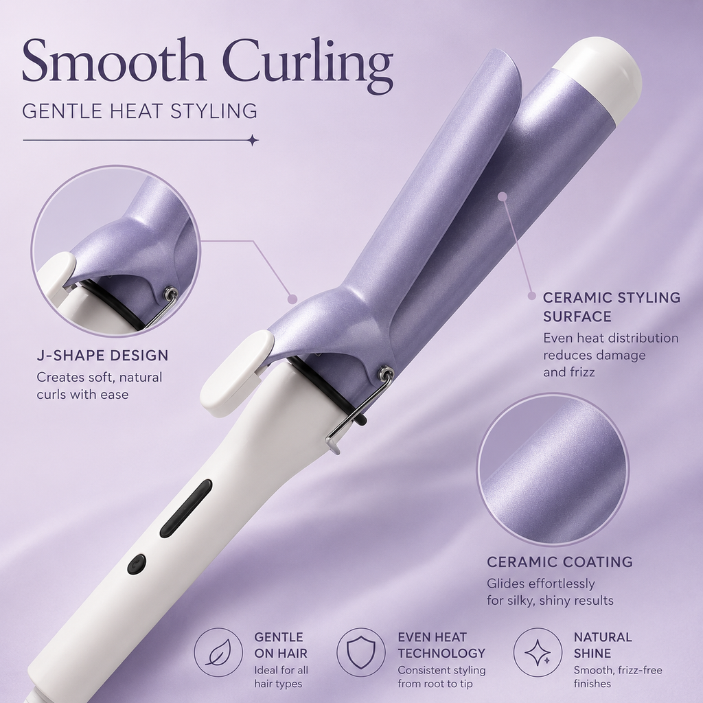 40MM Extra Large Barrel Effortless Soft Big Wave Hair Curler
