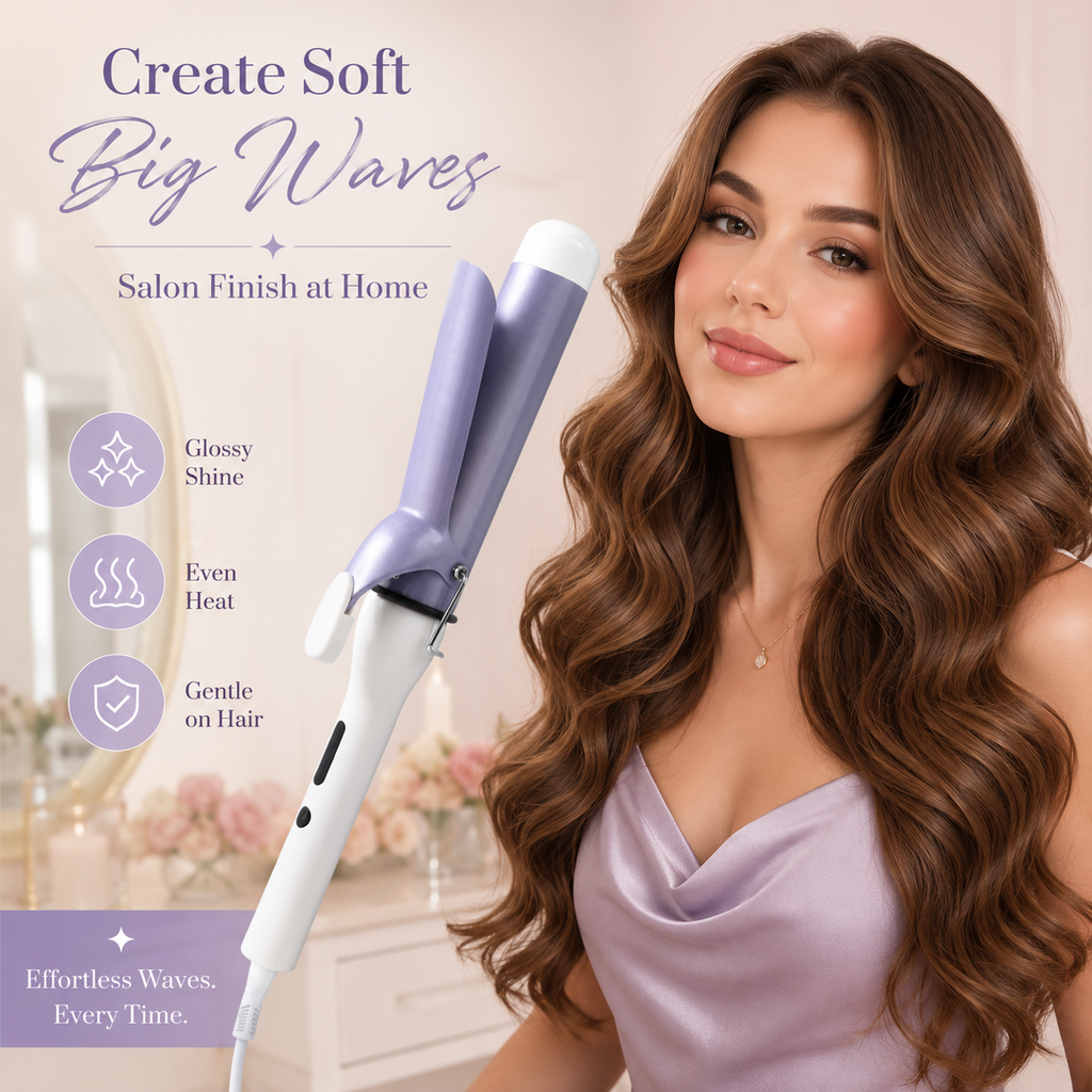 40MM Extra Large Barrel Effortless Soft Big Wave Hair Curler