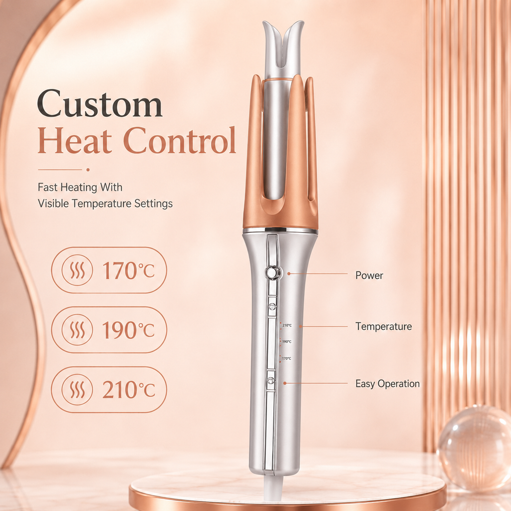 Automatic Spin Ceramic Hair Curler