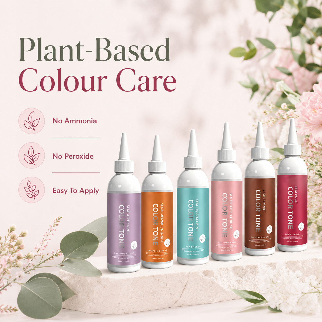 Ammonia-Free Semi Permanent Fashion Hair Dye