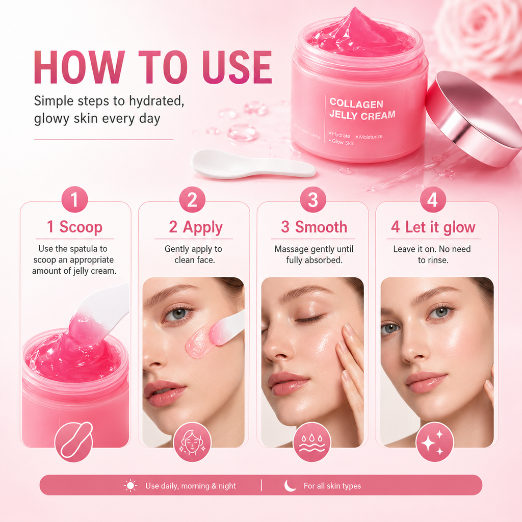 Moisturizing Collagen Jelly Skin Firming Cream Mask