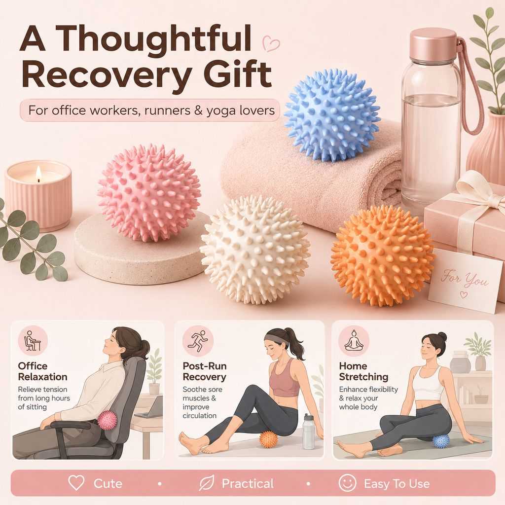 Soft Spiky Massage Ball Portable Trigger Point Deep