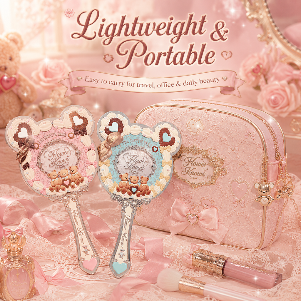 THE SWEETIE BEAR COLLECTION Makeup Hand Mirrors Cosmetic Mirror