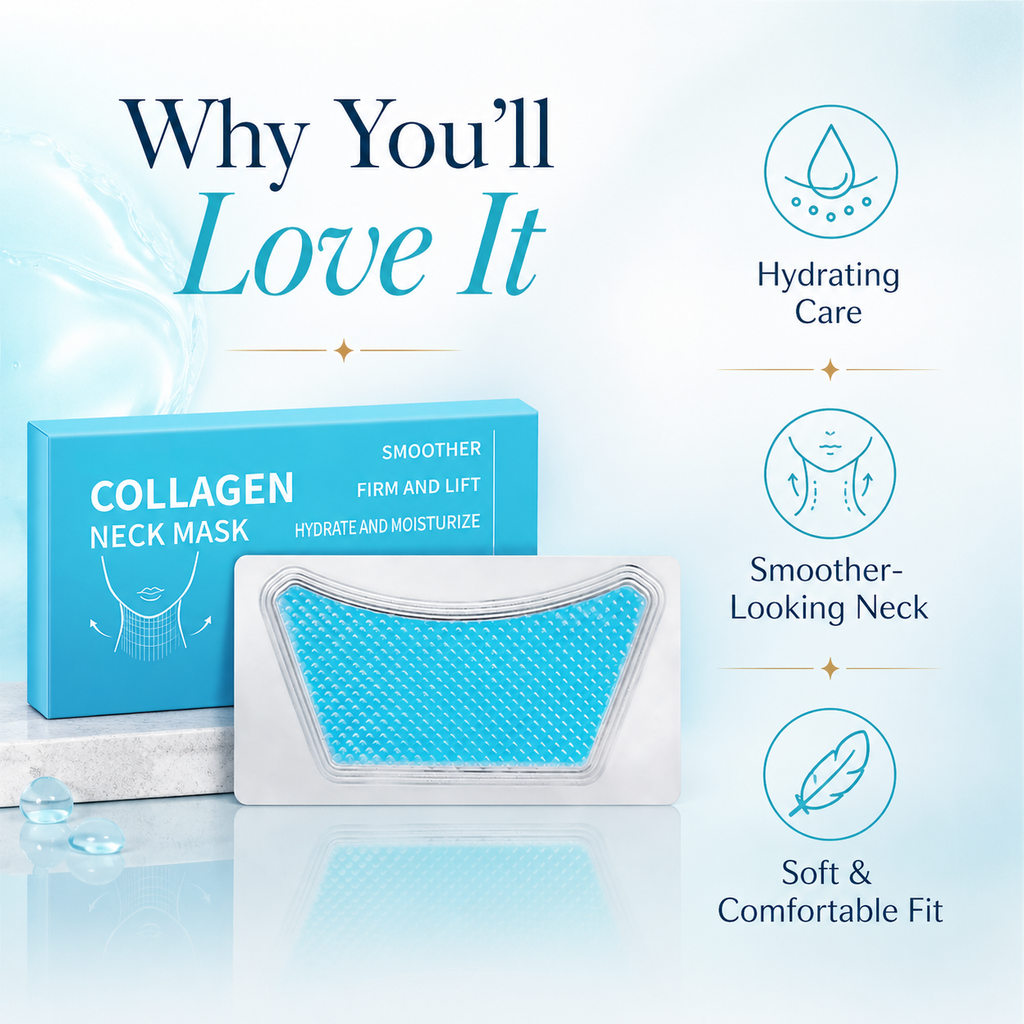 Collagen Hydrogel Moisturizing Neck Mask