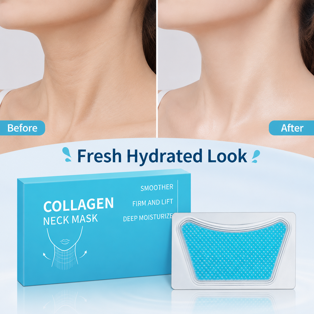 Collagen Hydrogel Moisturizing Neck Mask