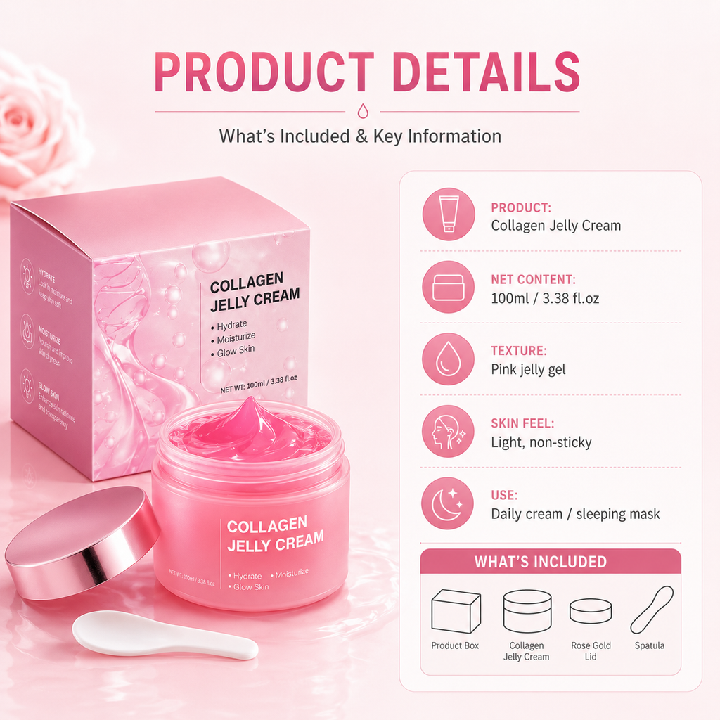 Moisturizing Collagen Jelly Skin Firming Cream Mask