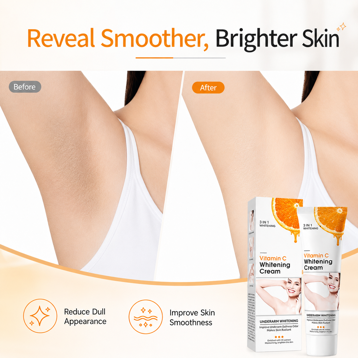 Vitamin C Whitening Moisturizing Body Cream