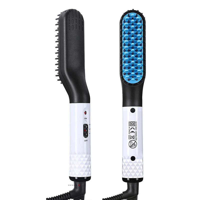 Electric Heating Beard Straightening Brush For Men