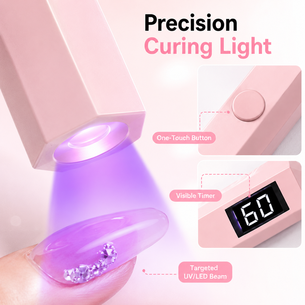 Portable USB Rechargeable UV LED Nail Lamp