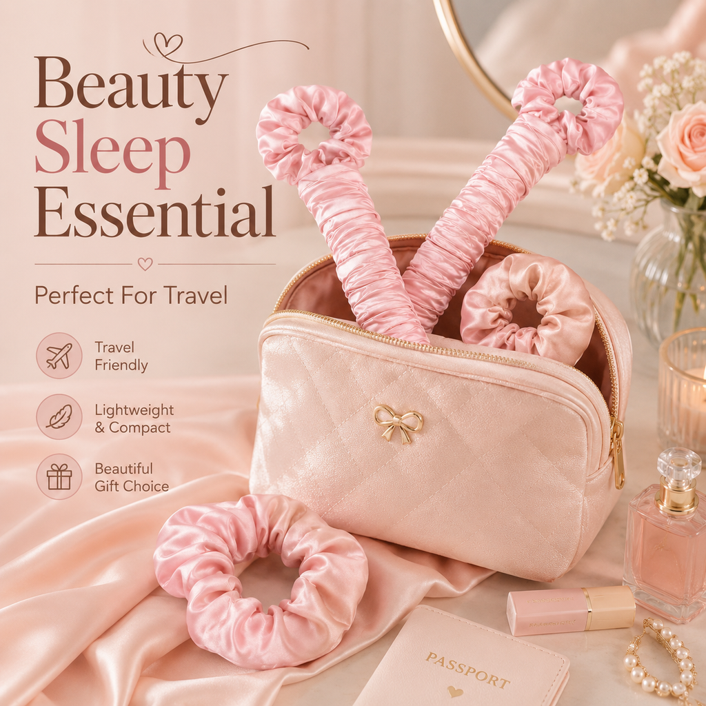 Sleep Heatless Satin Curling Rod Set