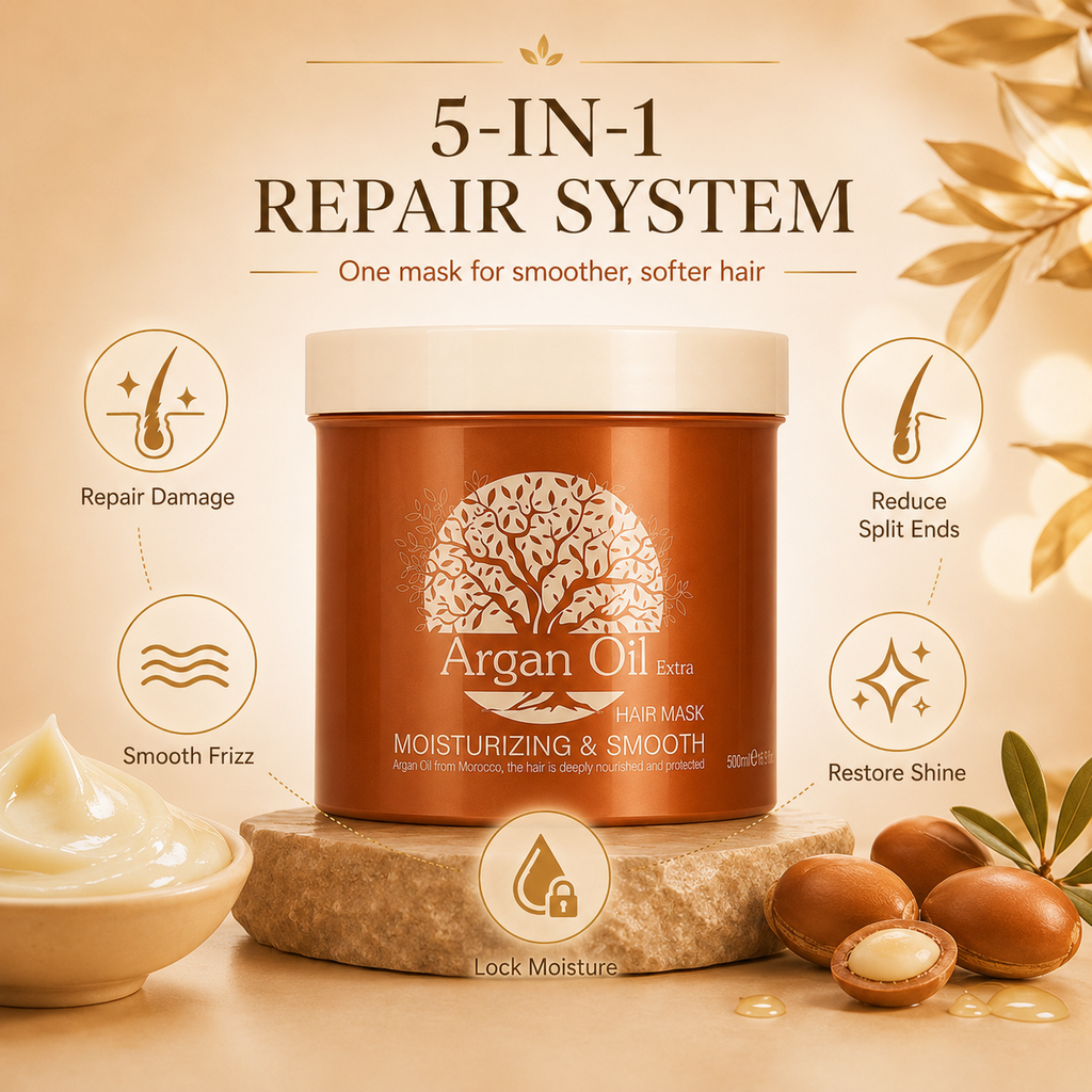 Moisturizing Smooth Argan Oil Hair Mask