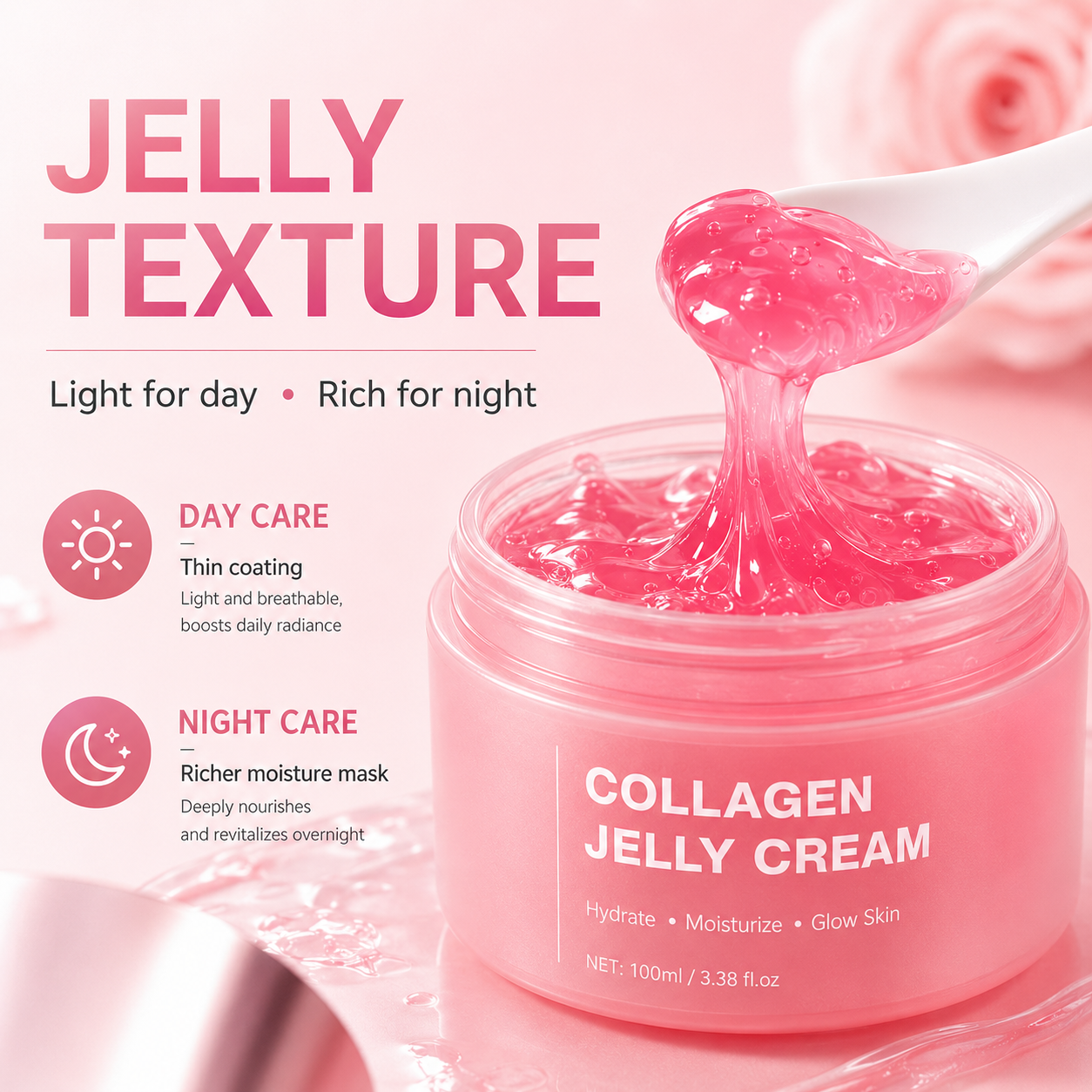 Moisturizing Collagen Jelly Skin Firming Cream Mask
