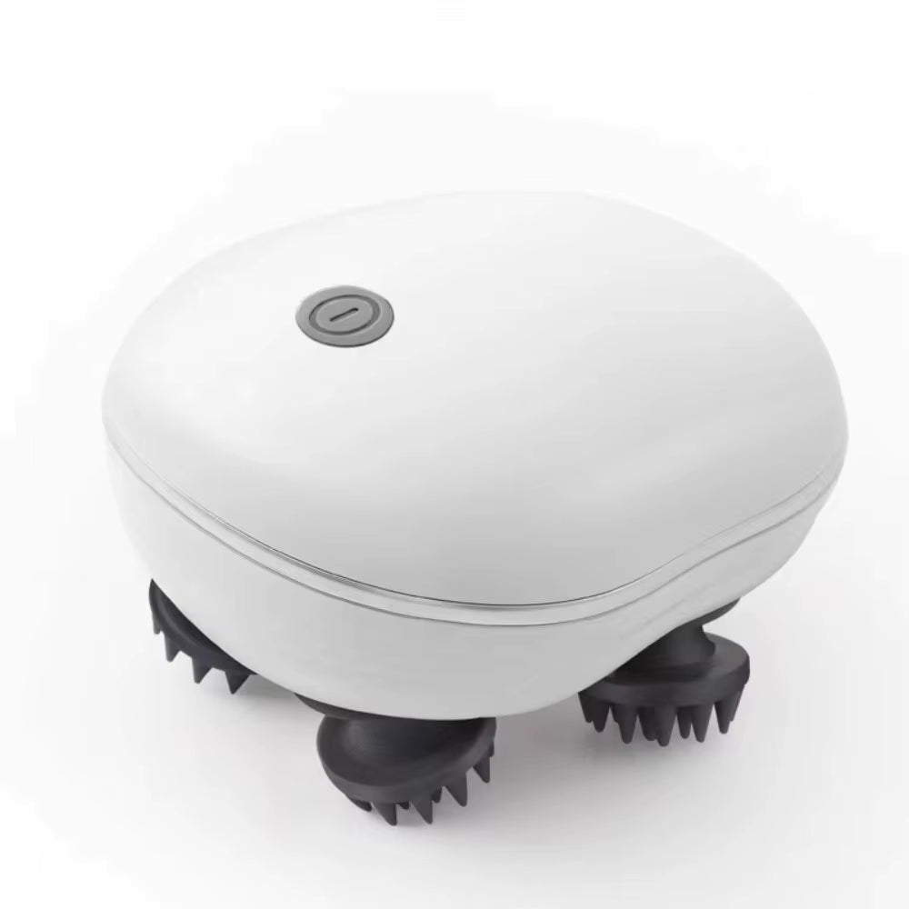 Wireless Rechargeable 3D Silicone Scalp Massage Device