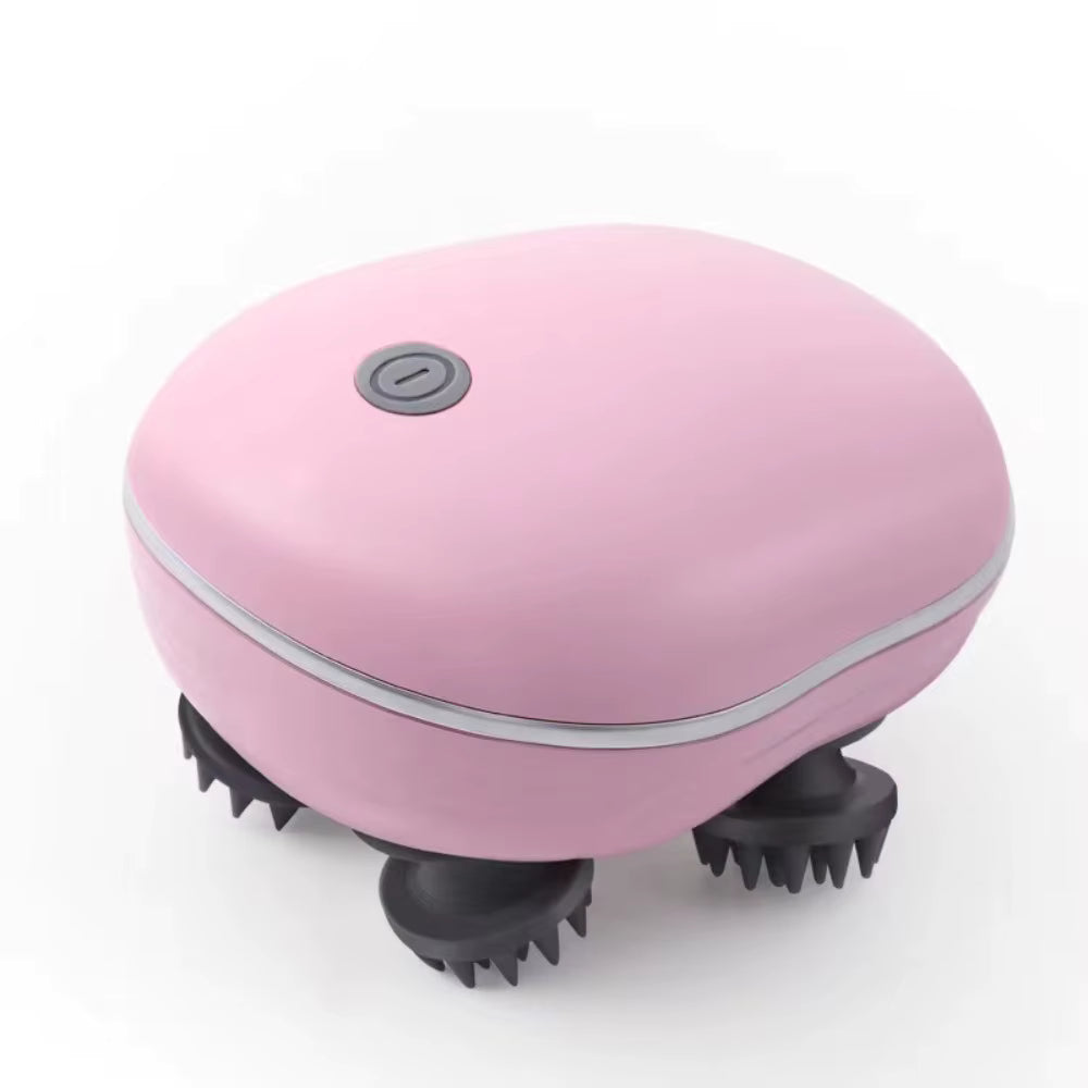 Wireless Rechargeable 3D Silicone Scalp Massage Device