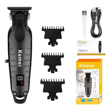 2293 Metal Body Cordless Hair Clipper with Digital Display