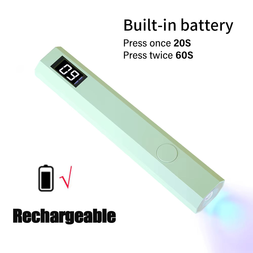 Portable USB Rechargeable UV LED Nail Lamp
