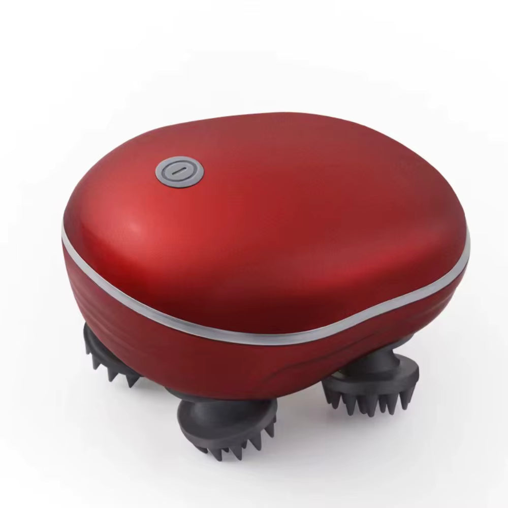 Wireless Rechargeable 3D Silicone Scalp Massage Device