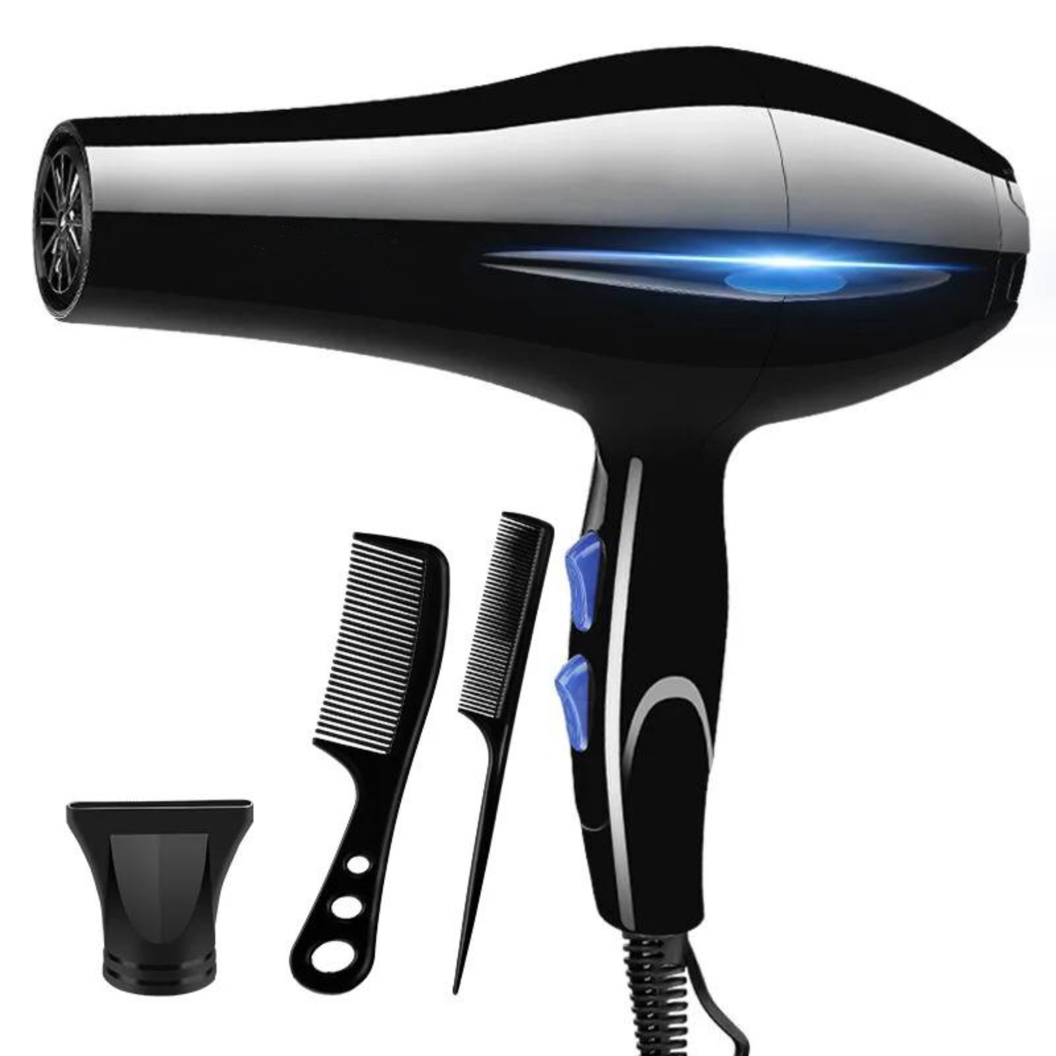 Professional Ionic Fast Drying Hair Dryer Kit