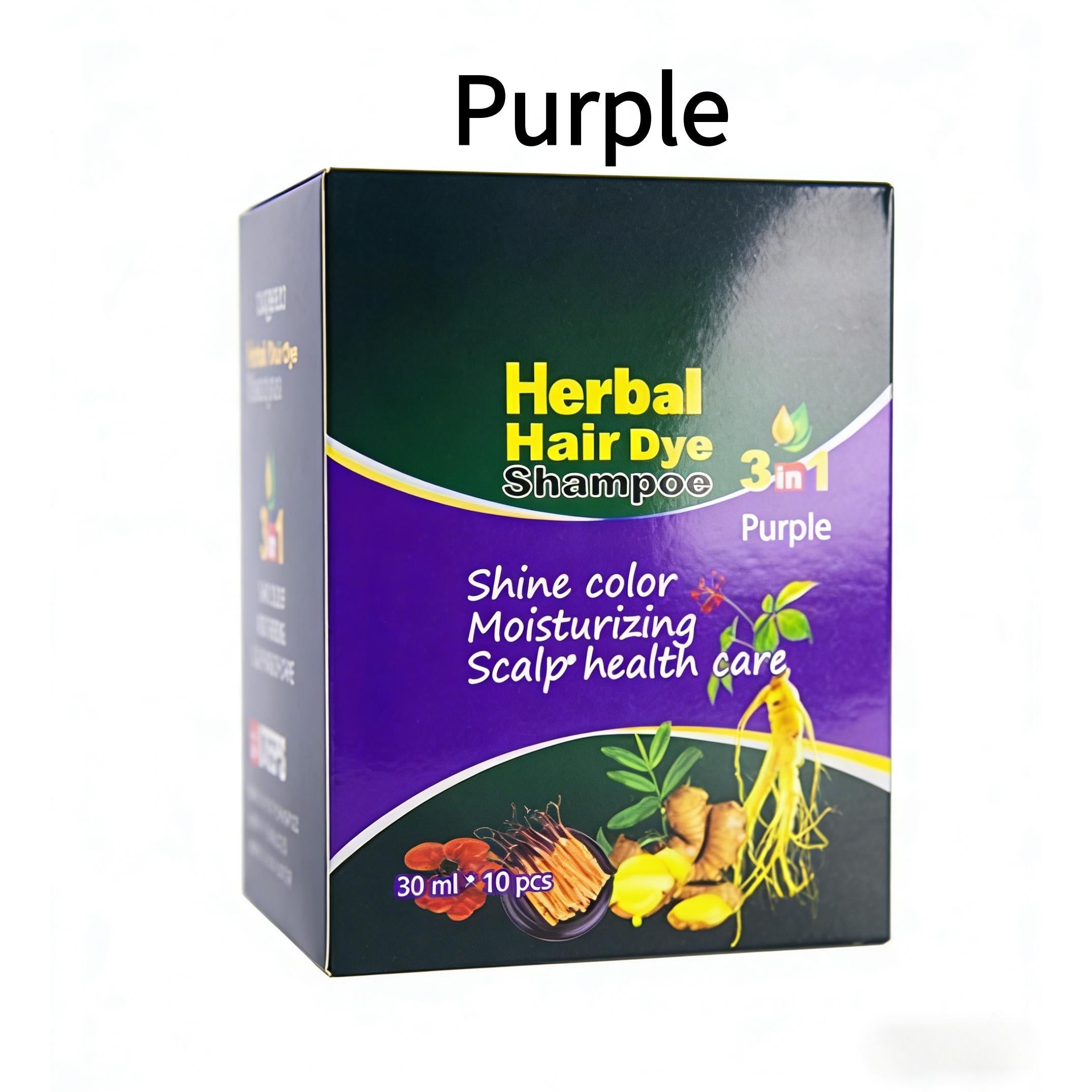 3 In 1 Herbal Hair Dye Shampoo