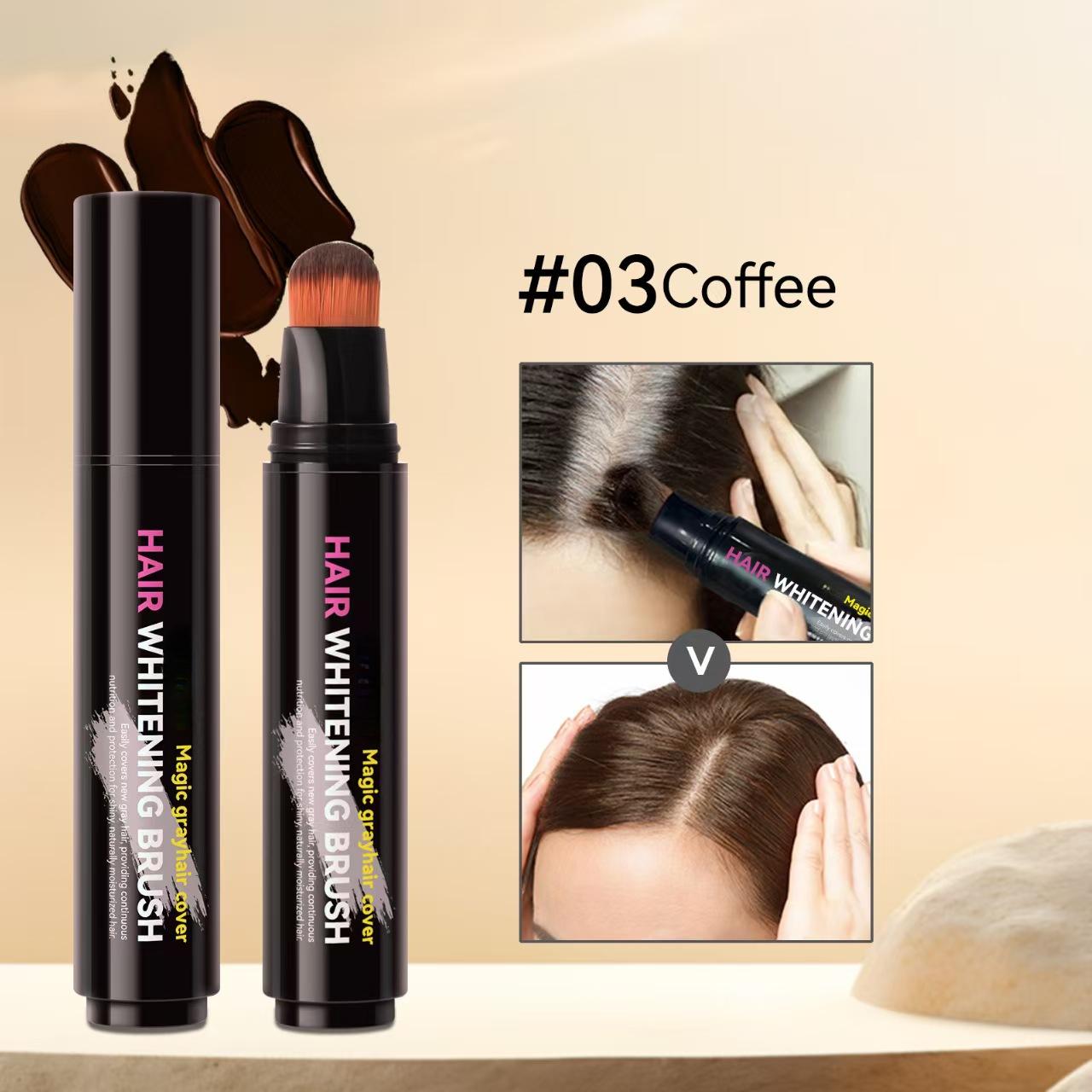 Disposable Instant White Hair Cover Concealer Brush